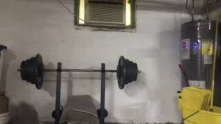 Bench pressing 210lb without spotter [upl. by Kincaid]