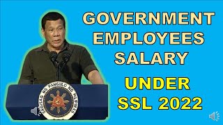 Salary Standardized Law 2022 Third Tranche Salary  Khaye Capinig [upl. by Stanton]