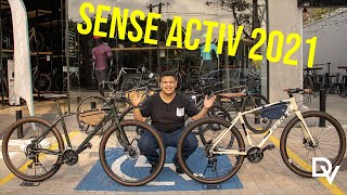 Bicicleta Urbana SENSE ACTIV 2021 [upl. by Jamnis]