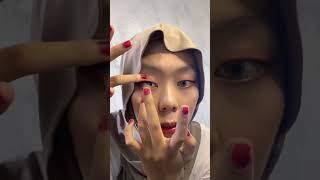 makeup softlensmurah softlensinfluencer softlenskorea softlens softlensnatural tutorial [upl. by Nylek]