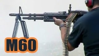 M60 Full Auto Shooting Knob Creek 2012 [upl. by Eniarrol]