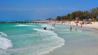 Coquina beach  Bradenton  Florida  USA [upl. by Yrtnej]