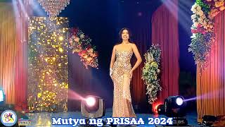 EVENING GOWN  MUTYA NG PRISAA 2024 [upl. by Goda849]