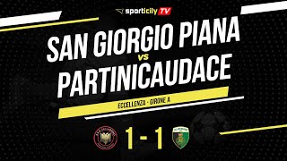 San Giorgio Piana  Partinicaudace  Eccellenza Sicilia  Highlights amp Goals [upl. by Itaws131]