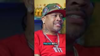 Allen Iverson REACTION about practice shorts practice news [upl. by Willis]