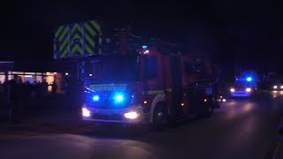 PressluftkonzertBullhorn Ankunft neue DLAK Freiwillige Feuerwehr HenstedtUlzburg [upl. by Ojillib]