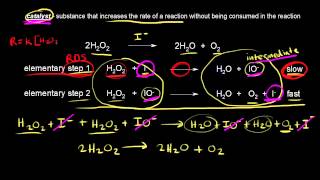 Catalysts  Kinetics  AP Chemistry  Khan Academy [upl. by Almond]