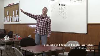 Overcalls and Takeout Doubles Workshop [upl. by Jacobba]