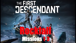 The FIRST DESCENDANT  Rockfall Missions 13 [upl. by Yaeger341]