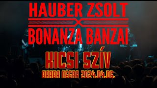 Hauber Zsolt X Bonanza Banzai  Kicsi szív I Barba Negra 20240406 I Music video [upl. by Il209]