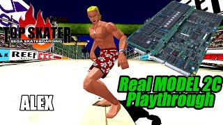 SEGA Top Skater  Real MODEL 2 CCRX  ALEX [upl. by Halyk552]