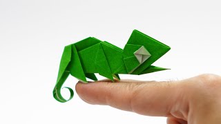 ORIGAMI CHAMELEON Jo Nakashima [upl. by Ami]