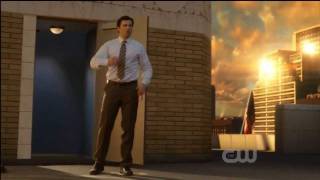 Smallville 10x22 Ending Scene  Clark Changes Into Superman [upl. by Odilia]