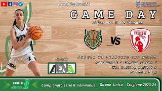 Broni Basketball Academy Vs Pallacanestro Femminile Varese 95 [upl. by Gnen]