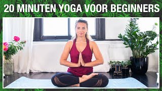 20 min Yoga voor Beginners  YOGA MET MILOU [upl. by The]