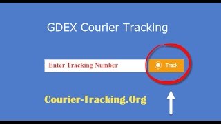 GDEX Courier Tracking Guide [upl. by Jolanta]