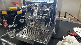 ECM Espresso Machine  6534  Test Video [upl. by Nnyllaf]