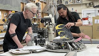 Adam Savage Reunites With Fon Davis Mouser MechaCatbot from Battlebots [upl. by Ahsoek]