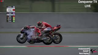 Race MotoGP Mandalika Indonesia IndonesianGP 2024 [upl. by Panthea]