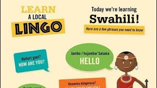 KISWAHILI LESSONS FOR BEGINNERS [upl. by France898]