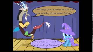 quotTrixie vs Discordquot MLP Comic Reading [upl. by Kerr]