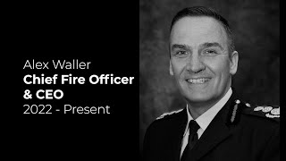 Alex Waller  Chief Fire Officer amp Chief Executive 2022  Present [upl. by Nylaehs]