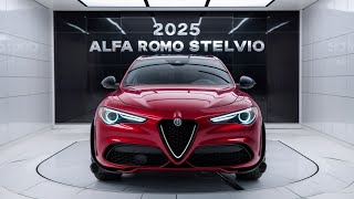 quot2025 Alfa Romeo Stelvio Innovation and Elegance Redefinedquot [upl. by Akinirt]