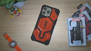 UAG Monarch amp Monarch Pro for iPhone 15 Pro Max Rugged Yet Stylish [upl. by Niloc]