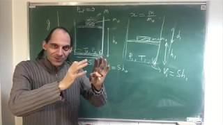 Exercice de thermodynamique  compression adiabatique dun gaz parfait [upl. by Itra]