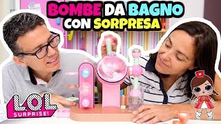 LOL SURPRISE Fizz Factory BOMBE DA BAGNO DIY con sorpresa [upl. by Zweig489]