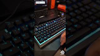 Steelseries Apex 3 TKL Gaming Keyboard  Quick Unboxing [upl. by Fillian]