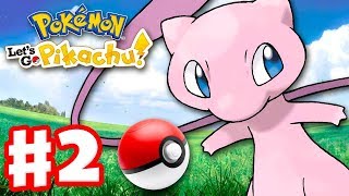 Pokemon Lets Go Pikachu and Eevee  Gameplay Walkthrough Part 2  How to Get Mew Poke Ball Plus [upl. by Esiled41]