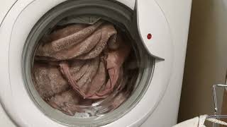 Hoover Vision HD Washing Machine Very Unbalanced Spin [upl. by Fredi]