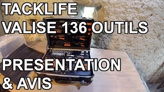 Tacklife valise 136 outils HHK4B [upl. by Lavern456]