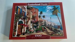 Puzzle Themed terrace Castorland 1500 [upl. by Eirrab]