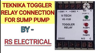 TEKNIKA TOGGLER RELAY CONNECTION amp DETAILS [upl. by Nolie128]