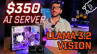 Llama 32 Vision 11B LOCAL Cheap AI Server Dell 3620 and 3060 12GB GPU [upl. by Anhpad]