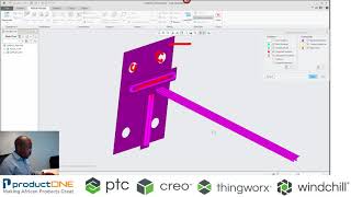 PTC Creo Simulate Assemblies [upl. by Aitetel585]