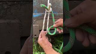 Knot tricks you didnt know about emergency cargo cage car knot [upl. by Sutit]