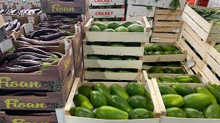 London Spitalfields Market Bangladeshi vegetablesfruits [upl. by Friede]