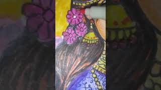 radharanianimationofradharaniradhafansdrawingwithmarker [upl. by Yasmin580]