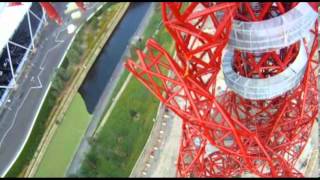 ArcelorMittal Orbit timelapse watch the sculpture taking shape [upl. by Keverne999]