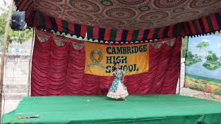 Vachinde  Fida  Dance performance by Vagdevi  Cambridge high school  Tirupati [upl. by Llenna]