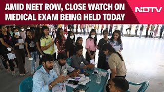 FMGE Exam  Amid NEET Row Close Watch On Another Medical Exam Being Held Today [upl. by Schindler]