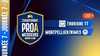 PRO A MESSIEURS  J7  THORIGNEFOUILLARD TT vs ALLIANCE NIMESMONTPELLIER [upl. by Rusert789]