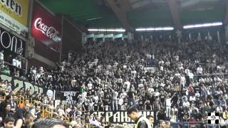 Zbr  quotSamo jedno ime znam PARTIZAN BEOGRAD quot   Partizan  Široki 16022014 [upl. by Aisekal]