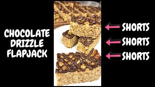 Easy Chocolate Drizzle Flapjack Shorts [upl. by Gabrielle]