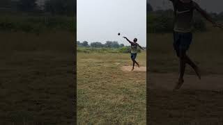 Shot put 9 meter throw practice by fitnesswithrakesh01 best gola fek [upl. by Neenahs]