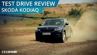 Skoda Kodiaq Launched  Test Drive amp Off Road Review  CarWale [upl. by Whitcomb]