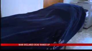 Miss Man Declared Dead Wakes Up in Body Bag [upl. by Braasch]